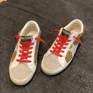 Vintage Havana Pledge Leopard/Red 7 Sneakers